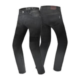 R-TECH VALENCIA PANTALON DE HOMBRE DENIM JEANS 34L NEGRO SPRAY