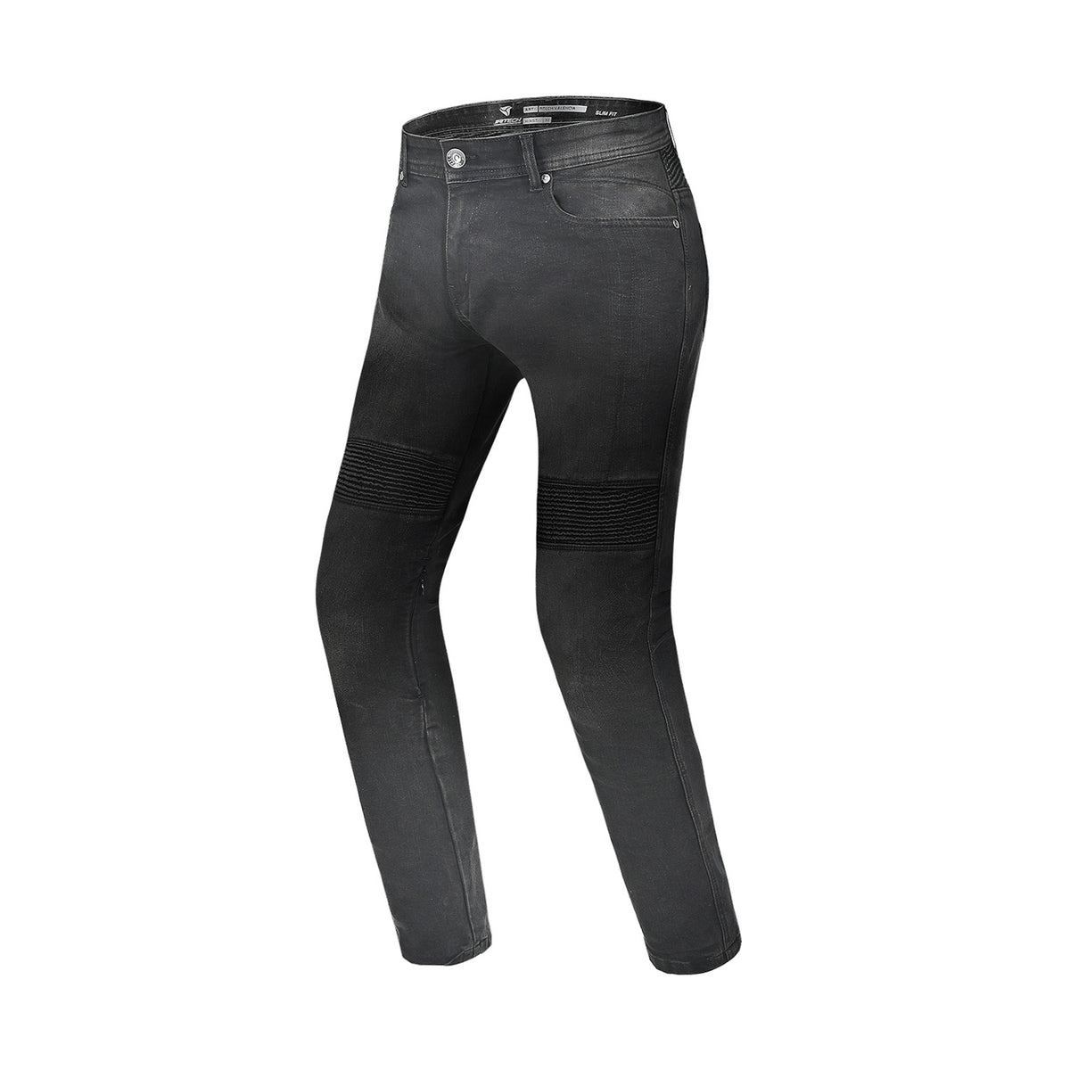 R-TECH VALENCIA PANTALON DE MUJER DENIM JEANS NEGRO SPRAY