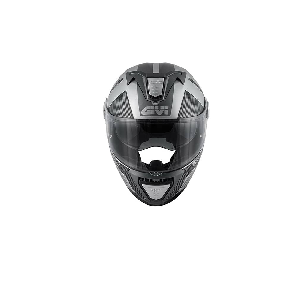 GIVI MOD X.23 SÍDNEY VÍBORA CASCO NEGRO MT PLATA