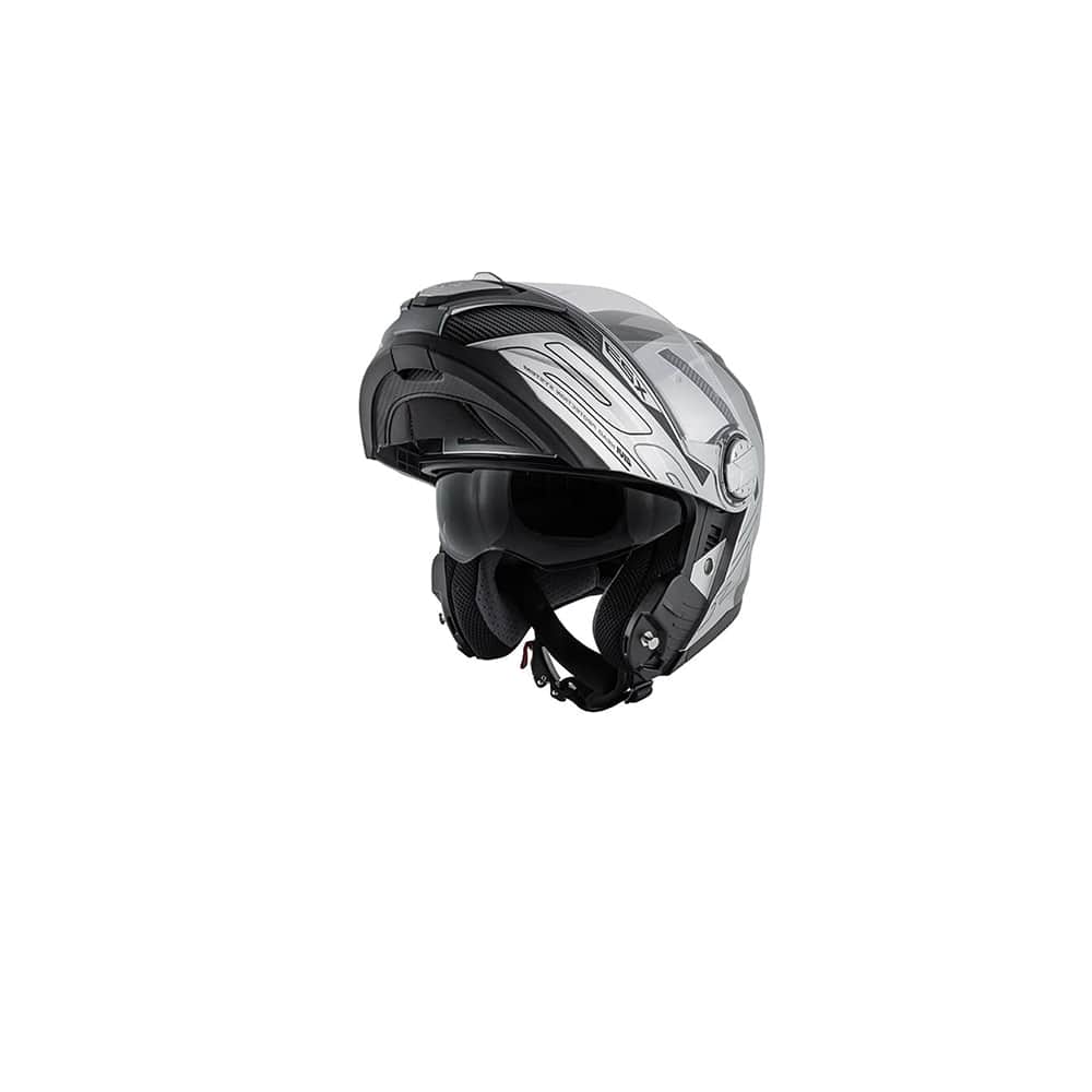 GIVI MOD X.23 SÍDNEY VÍBORA CASCO NEGRO MT PLATA
