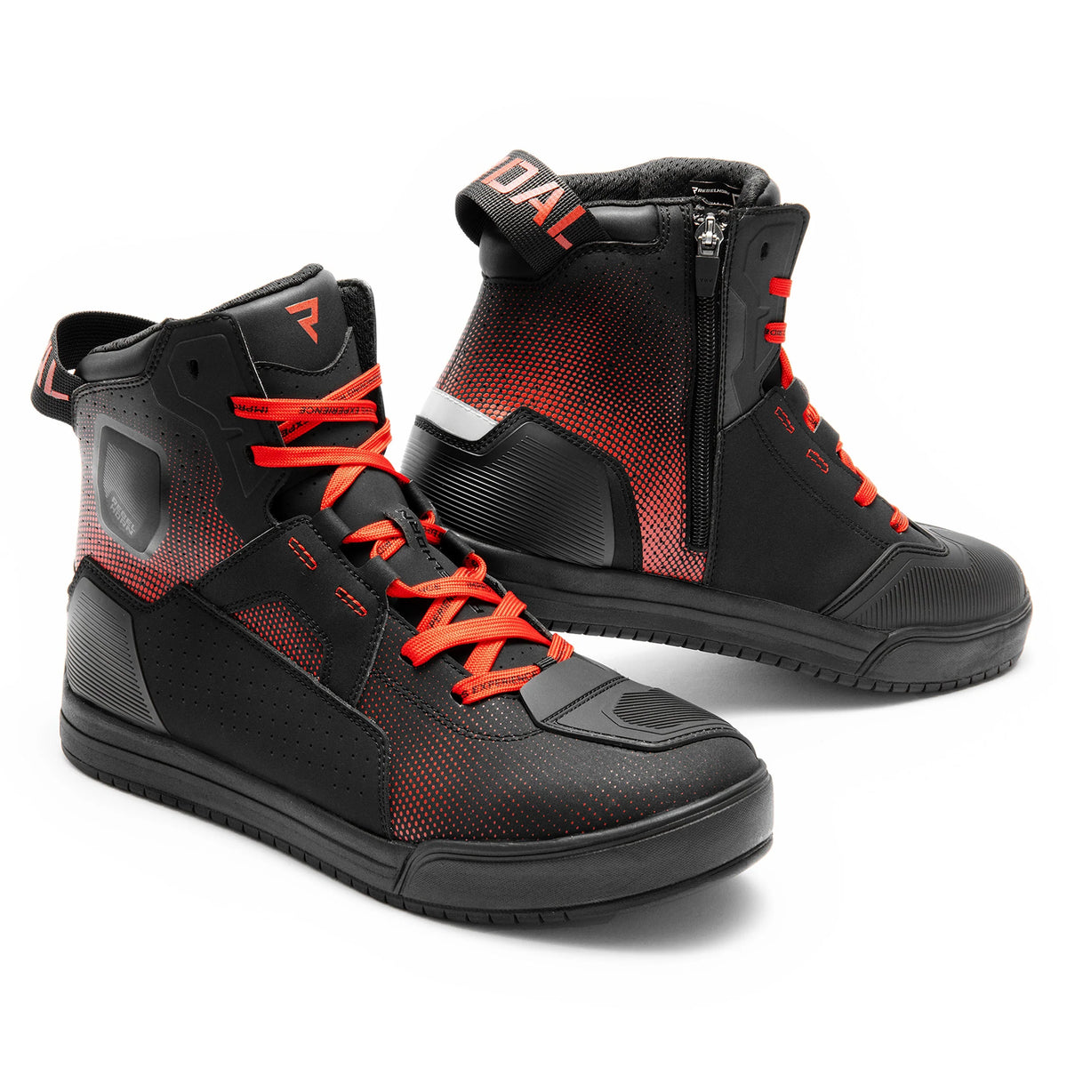 REBEL HORN VANDAL II MAN BOOT NEGRO/ROJO