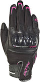 IXON RS RISE AIR MUJER CORTOS GUANTES MOTO NEGRO ROSA - GUANTES