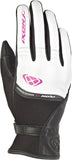 IXON RS SHINE 2 CUERO TEXTIL GUANTES MOTO MUJER NEGRO FUSHIA - Guantes