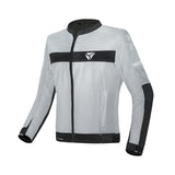 R-TECH SUPER LIGHT CHAQUETA DE MOTO GRIS NEGRO