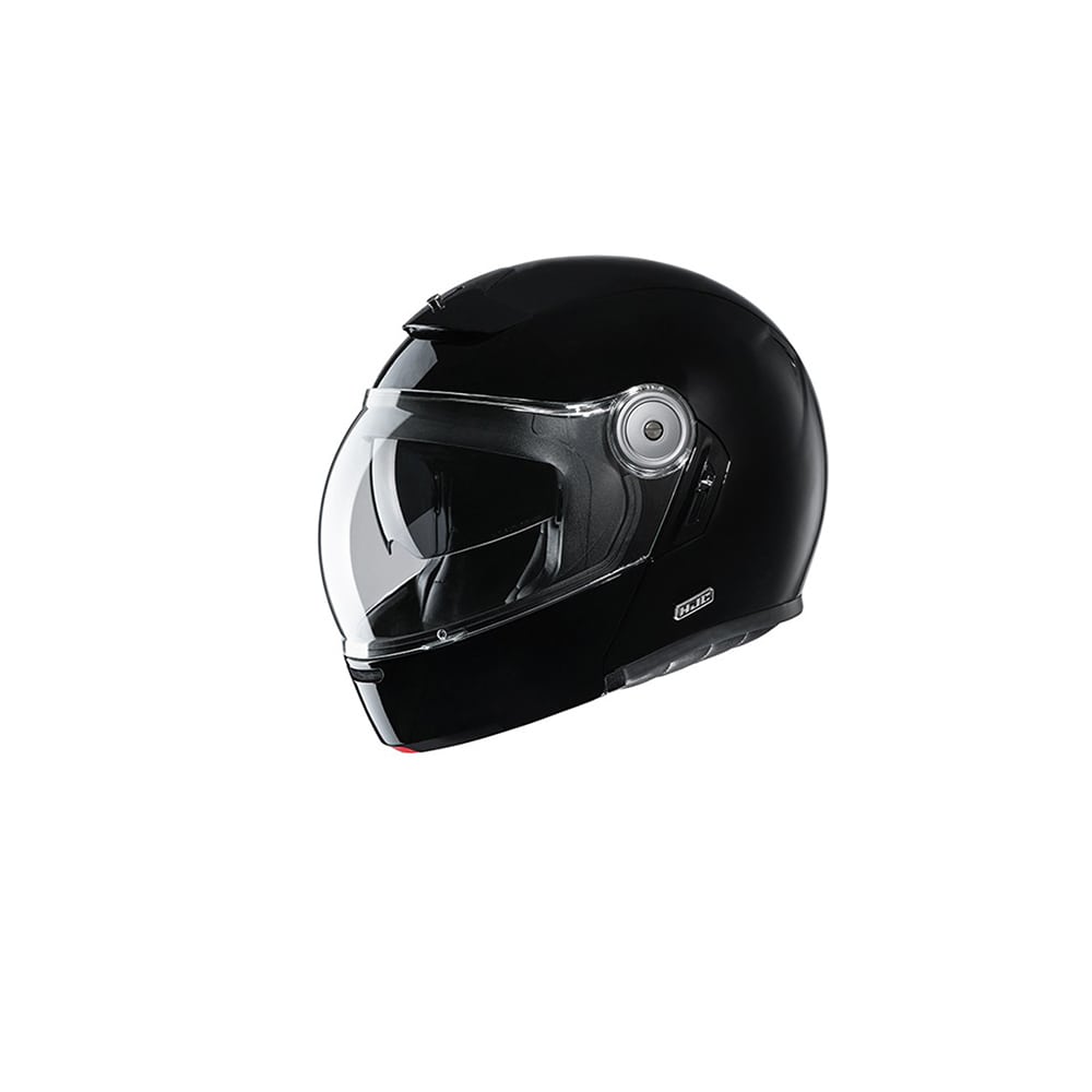 HJC V90 Uni Casco de moto abatible estilo vintage Noir Metal