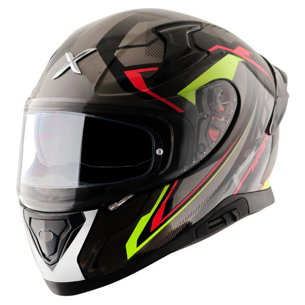 AXOR APEX ROADTRIP CASCO INTEGRAL DE MOTO NEGRO_GRIS