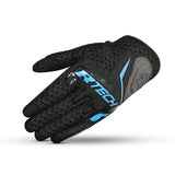 Guanti estivi da donna R-Tech Ride Pro neri/turchesi