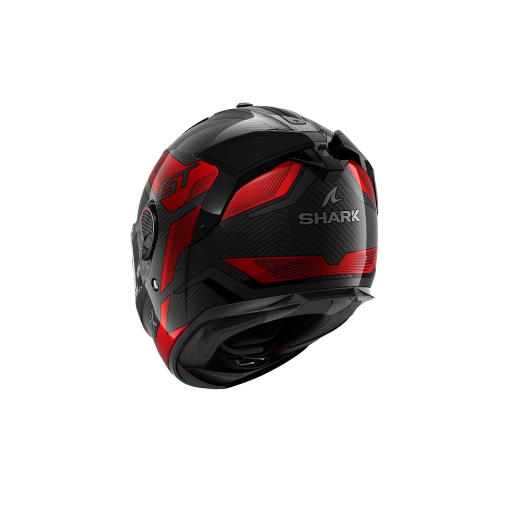 SHARK SPARTAN GT PRO RITMO CASCO INTEGRAL CARBONO ROJO CROMADO