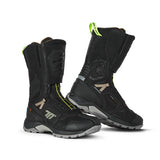 SEVENTY SD-BA6 STELVIO HIGH Botas De Moto Unisex Para Aventura Negro/Arena/Amarillo Fluor - BOTAS