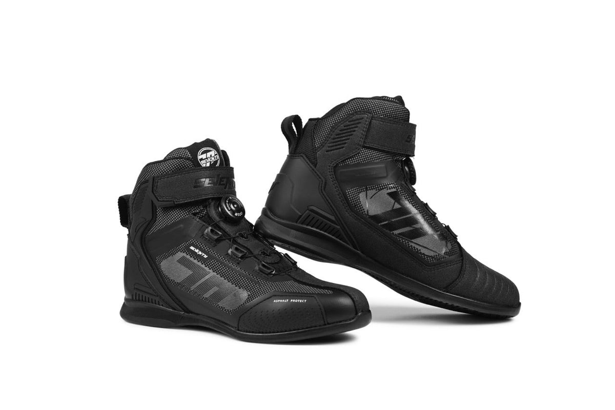 SEVENTY SD-BR3 Veloce Pro negras Botas de moto deportivas - BOTAS
