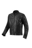 SEVENTY Sd-Jl4 Legend - Chaqueta de cuero para moto de verano para hombre, color negro