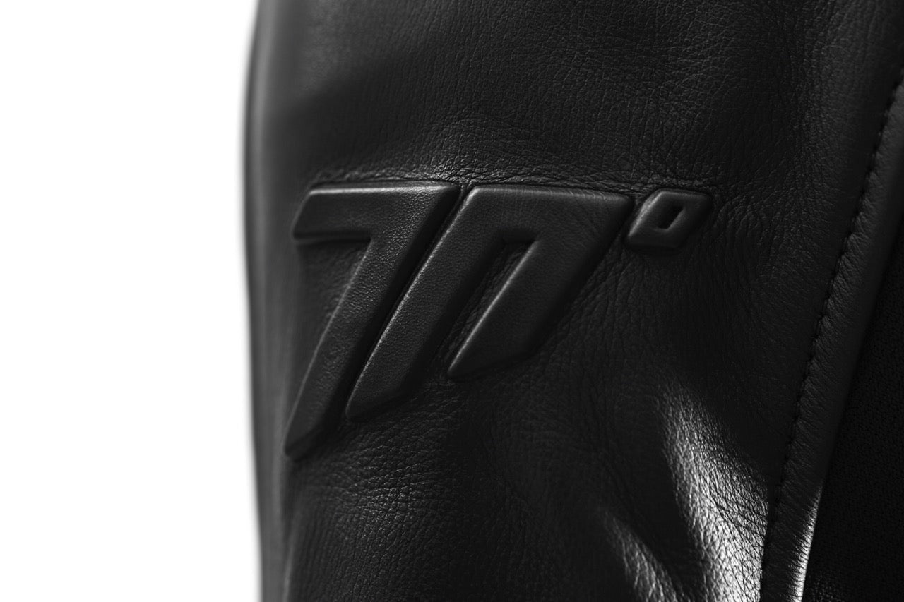 SEVENTY Sd-Jl4 Legend - Chaqueta de cuero para moto de verano para hombre, color negro