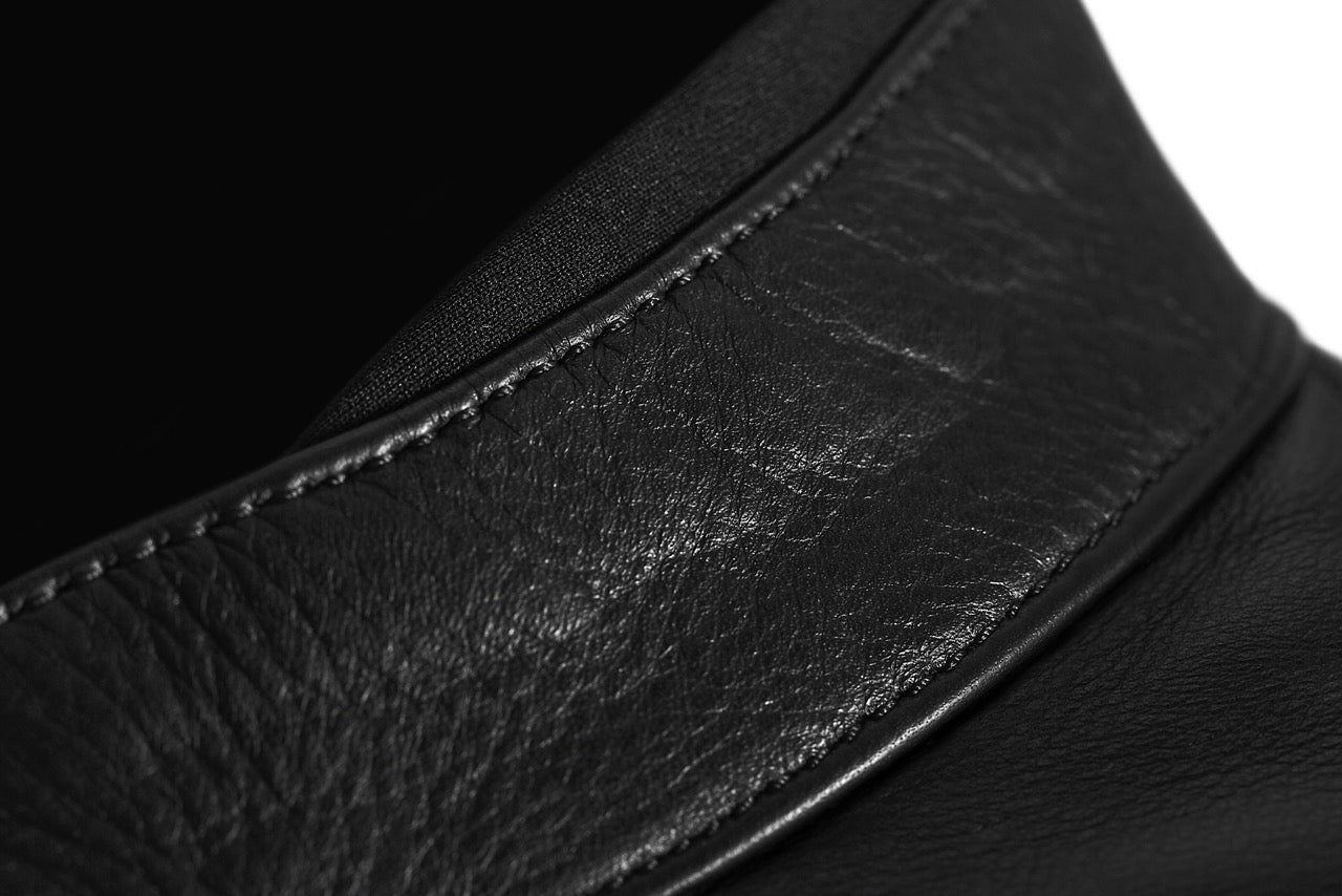 SEVENTY Sd-Jl4 Legend - Chaqueta de cuero para moto de verano para hombre, color negro