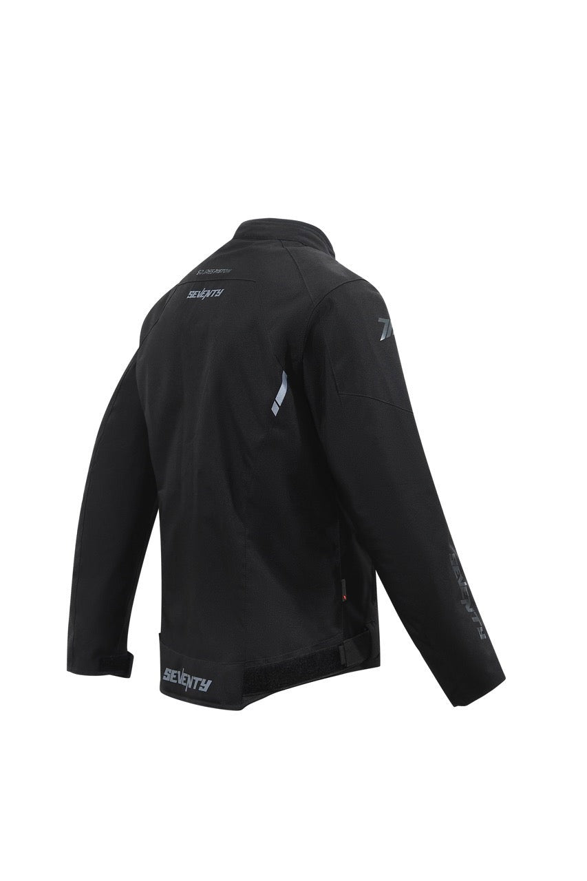 SEVENTY, SD-JR65 de Piston Chaqueta de motociclista para hombre negro - SECURTEX MOTOR S.L (t/a MaximoMoto)