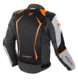 SEVENTY SD-JR47 Chaqueta De Competición Motocicleta Winter Negra/Hielo/Naranja - SECURTEX MOTOR S.L (t/a MaximoMoto)