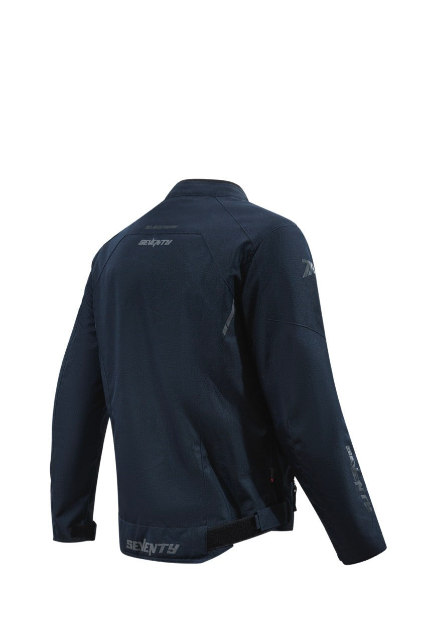SEVENTY SD-JR65 Piston para hombre Chaqueta textil para moto