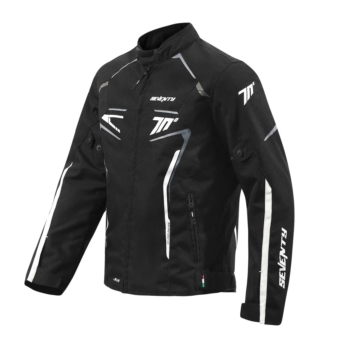 SEVENTY SD-JR65 Piston Herren-Motorradjacke aus Textil