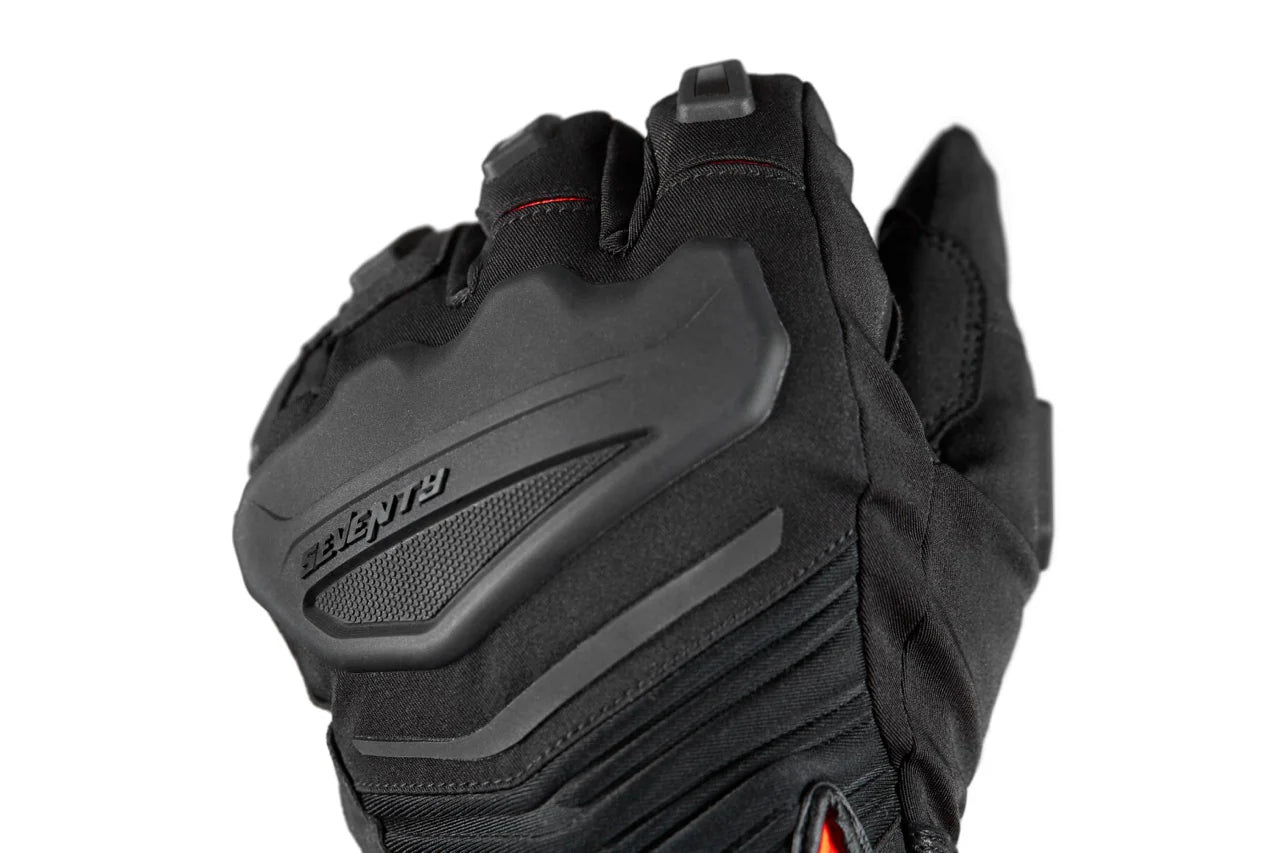 SEVENTY SD-T13 ASPEN LIGHT Guantes De Motocicleta Para Hombre Negro/Rojo - GUANTES