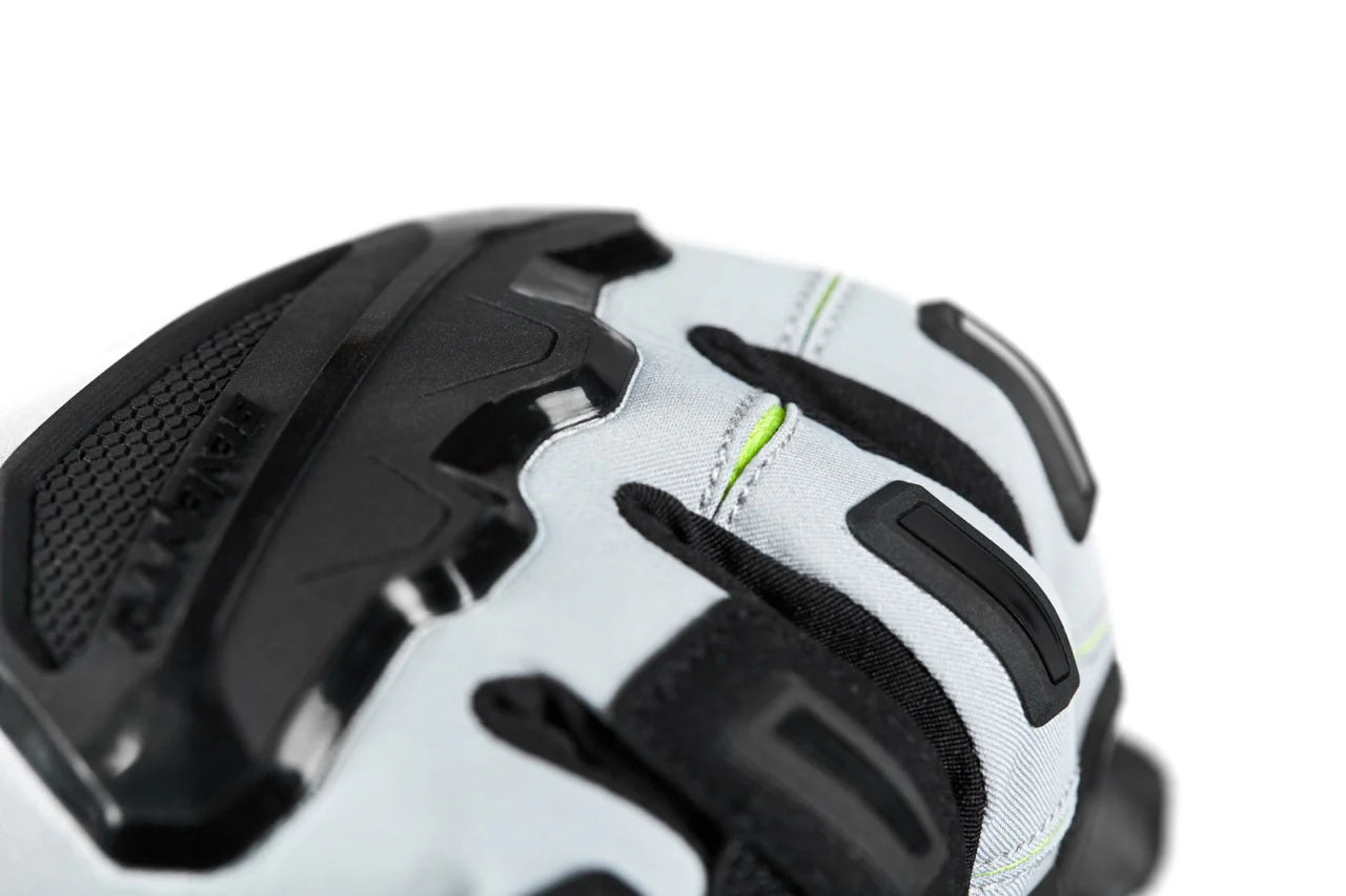 SEVENTY SD-T13 ASPEN LIGHT Guantes De Moto Para Hombre Gris/Amarillo Fluor - GUANTES