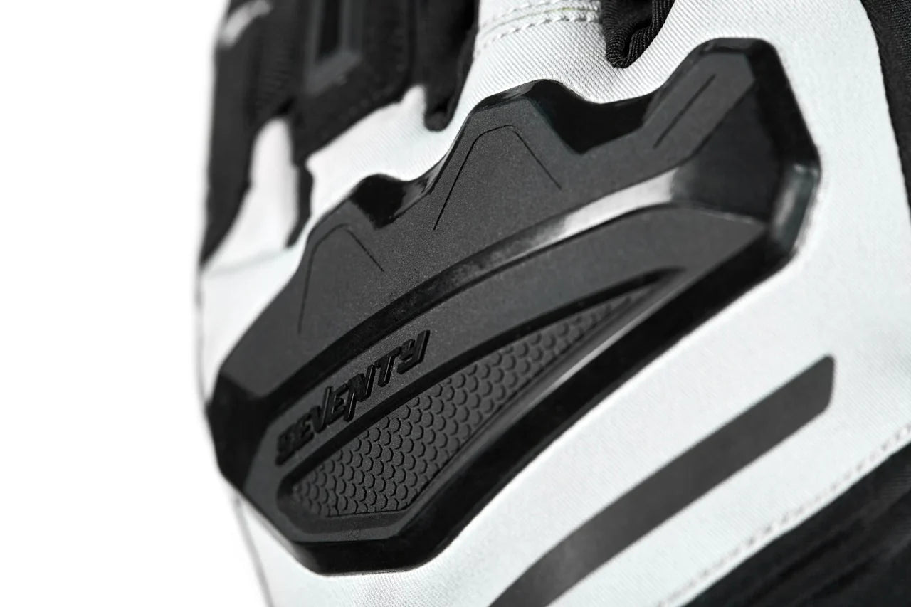 SEVENTY SD-T13 ASPEN LIGHT Guantes De Moto Para Hombre Gris/Amarillo Fluor - GUANTES