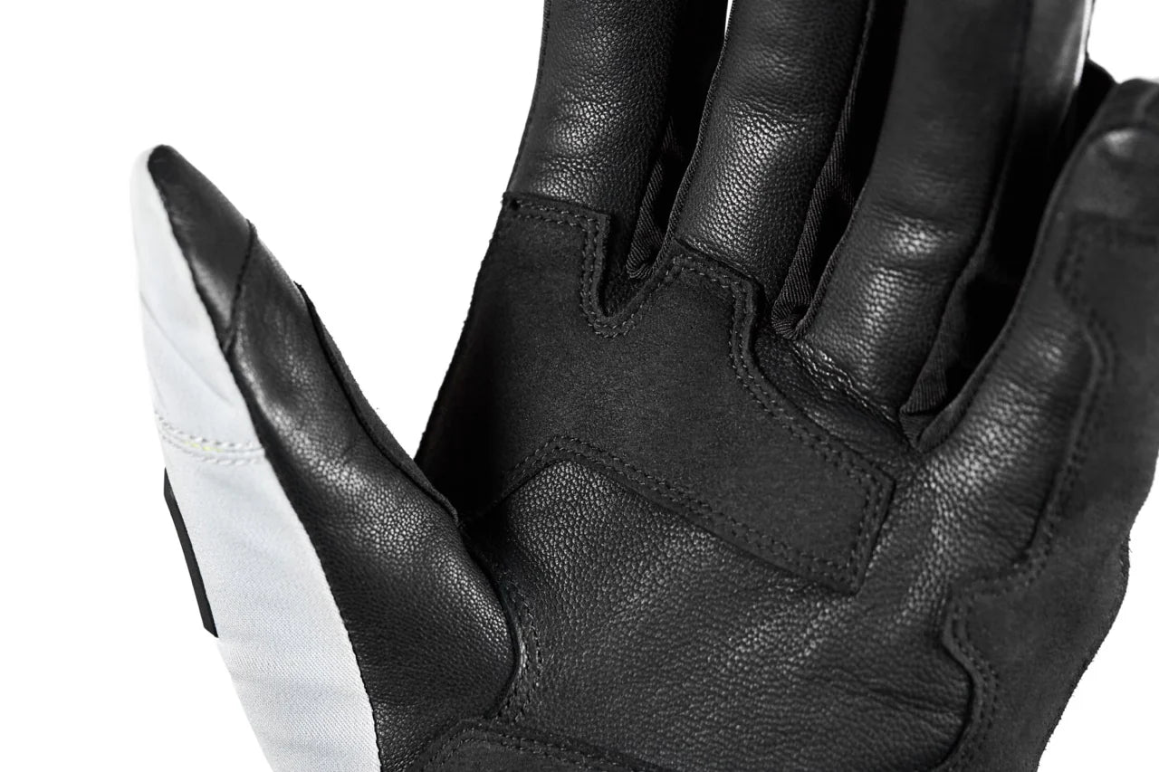 SEVENTY SD-T13 ASPEN LIGHT Guantes De Moto Para Hombre Gris/Amarillo Fluor - GUANTES