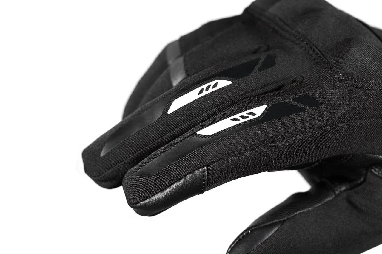 SEVENTY SD-T57 GIAU Guantes Largos De Motociclismo Para Hombre Negro/Blanco - GUANTES