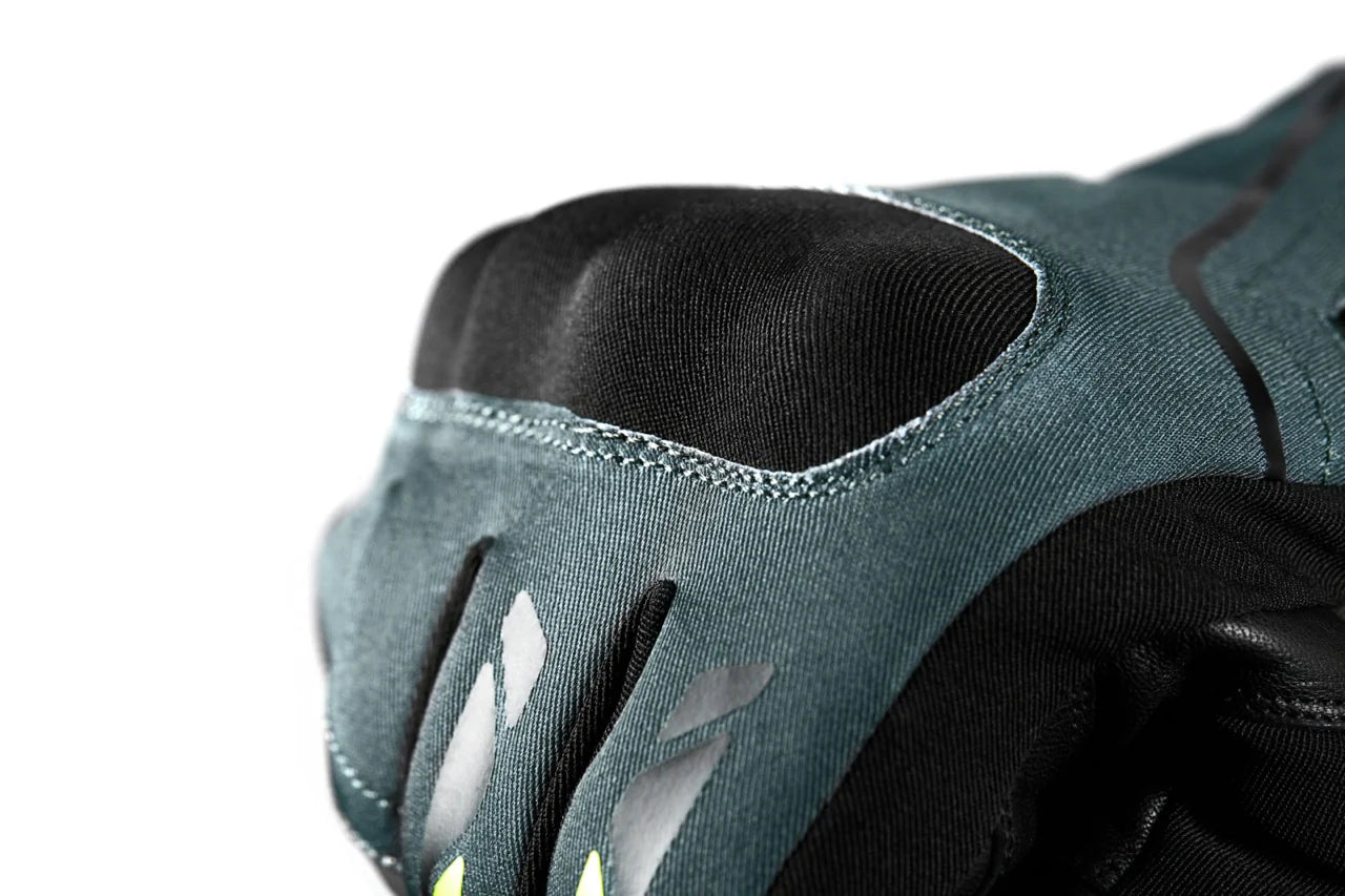 SEVENTY SD-T57 GIAU Guantes De Moto De Invierno Para Hombre Negro/Gris/Amarillo Fluor - GUANTES