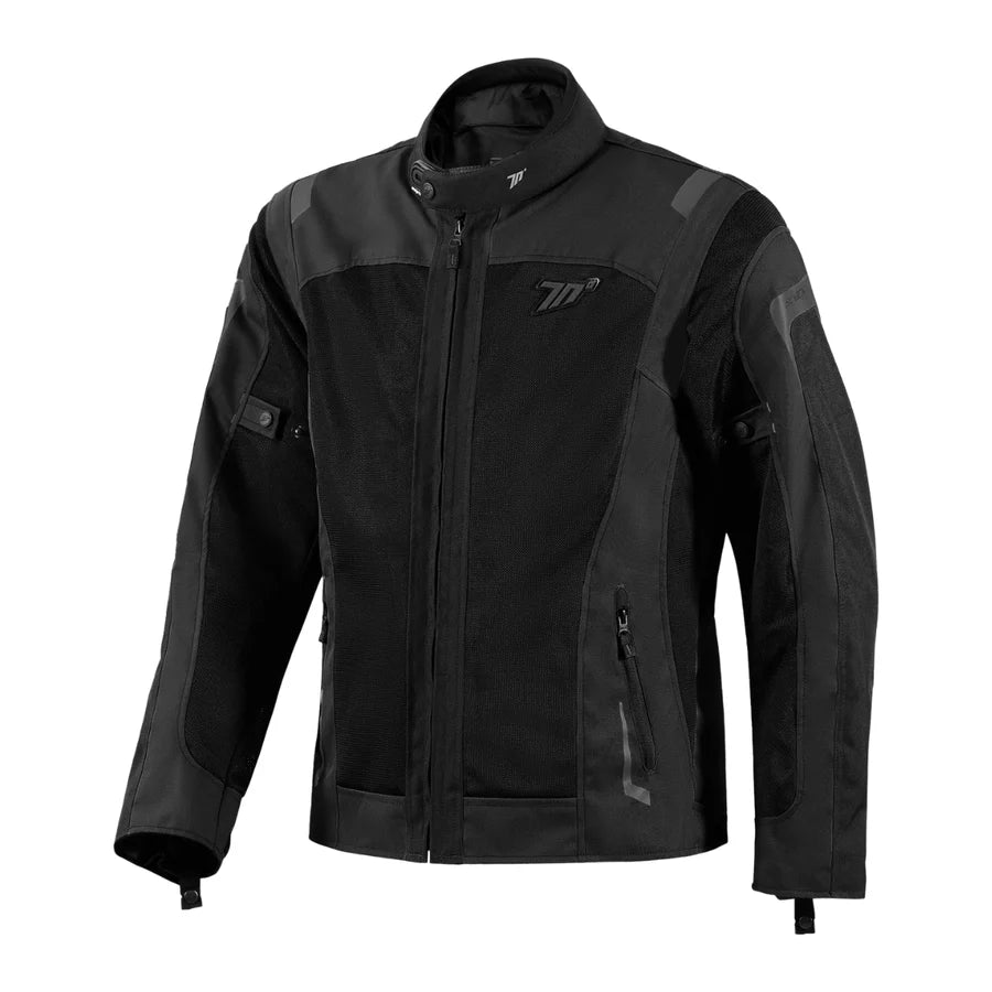 SEVENTY SD-JT66 CHAQUETA DE MOTO SAHARA VERANO HOMBRE NEGRO