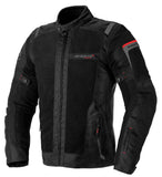 SEVENTY DEGREES SD-JT56 CHAQUETA DE MOTO VERANO TOURING HOMBRE NEGRO