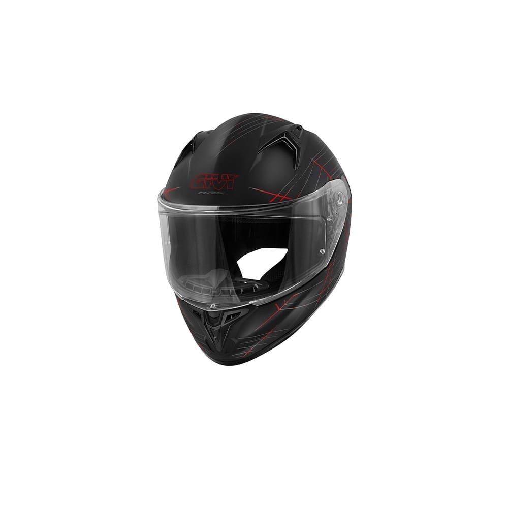 50.7 PHOBIA CASCO COMPLETA NEGRO-MT ROJO