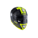 CASCO GIVI MOD X.23 SÍDNEY C PL.D PROTEGER NEGRO AMARILLO TITANIO