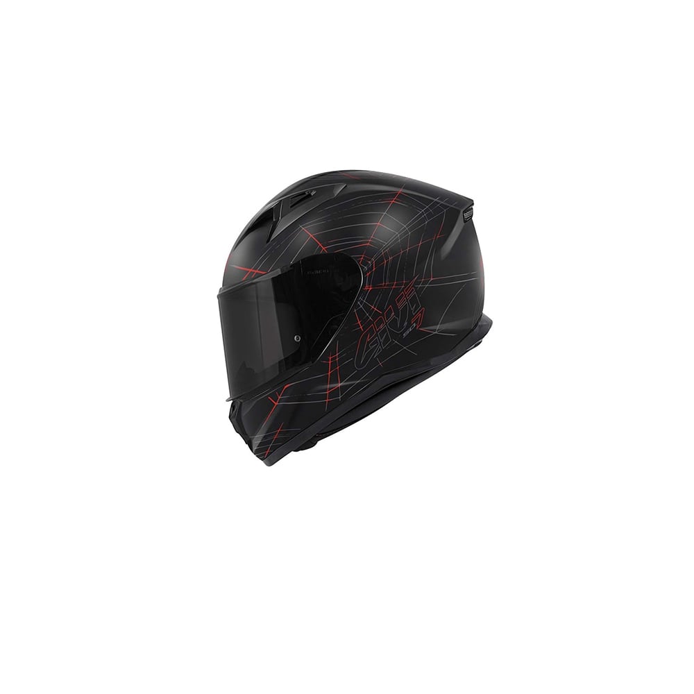 50.7 PHOBIA CASCO COMPLETA NEGRO-MT ROJO