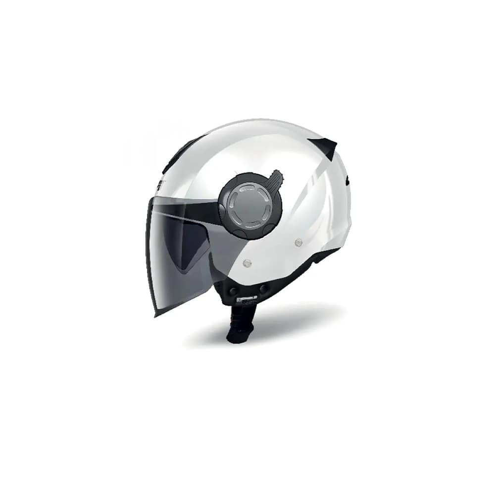GIVI CASCO JET 12.4 FUTURO.D SÓLIDO BLANCO