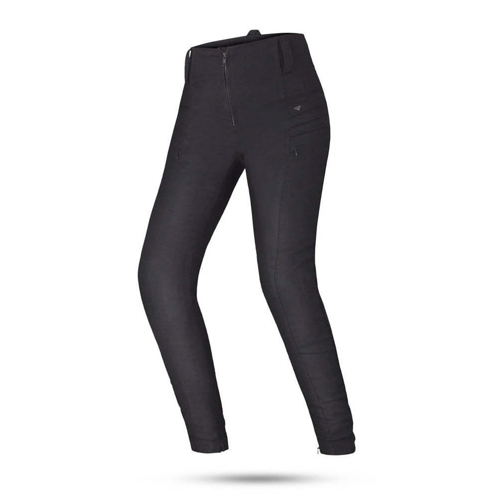 SHIMA NOX 2.0 WAX PANTALON DE MUJER DE JEANS LARGO NEGRO