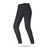 SHIMA NOX 2.0 WAX PANTALON DE MUJER DE JEANS LARGO NEGRO