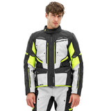 SHIMA DUNE CHAQUETA TEXTIL DE MOTOCICLETA HOMBRE AMARILLO