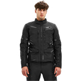 SHIMA DUNE CHAQUETA TEXTIL DE MOTOCICLETA HOMBRE NEGRO