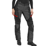 PANTALONI DA MOTO IN TESSUTO ROSSO DA DONNA SHIMA DUNE