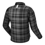 SHIMA RENEGADE 2.0 MEN'S PLAID MOTORCYCLE SHIRT BLACK