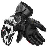 SHIMA RS-3 GUANTES DE MOTO HOMBRE NEGRO BLANCO