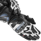 SHIMA RS-3 GUANTES DE MOTO HOMBRE NEGRO BLANCO