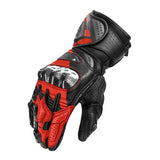 SHIMA RS-3 GUANTES DE MOTO HOMBRE NEGRO ROJO FLUOR