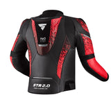 Casaco de motociclismo SHIMA STR 2.0 vermelho brilhante