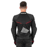 SHIMA X-MESH 2.0 MEN'S MOTORCYCLE JACKET BLACK RED