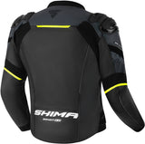 Jaqueta de couro masculina Shima Bandit 2.0 Fluo