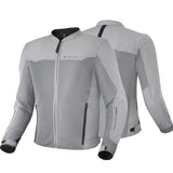 SHIMA OPENAIR MEN'S GREY MOTORCYCLE JACKET