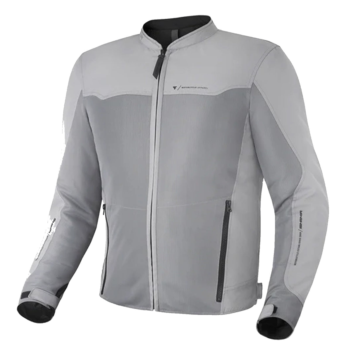 SHIMA OPENAIR MEN'S GREY MOTORCYCLE JACKET