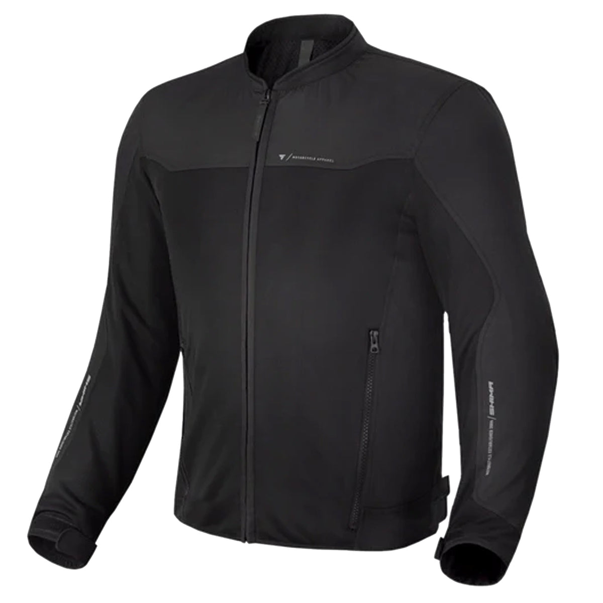 SHIMA OPENAIR MEN'S BLACK MOTORCYCLE JACKET