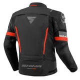 SHIMA SOLID 2.0 MEN'S RED TEXTILE MOTORCYCLE JACKET