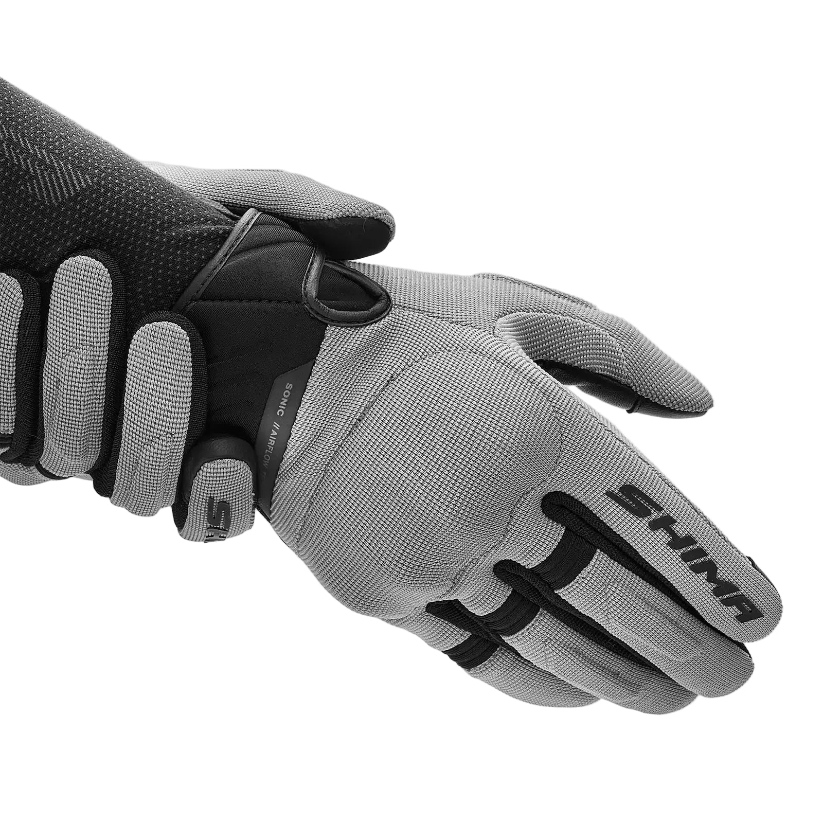 sonic handschuhe SHIMA SONIC Herren-Motorradhandschuhe, Grau – SECURTEX MOTOR S.L (t/a MaximoMoto)